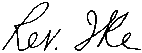 Rev. Ike's signature